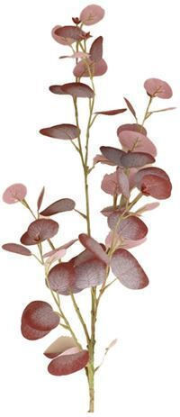 Gisela Graham Decorative Artificial Eucalyptus Branch Purple 95 Cm