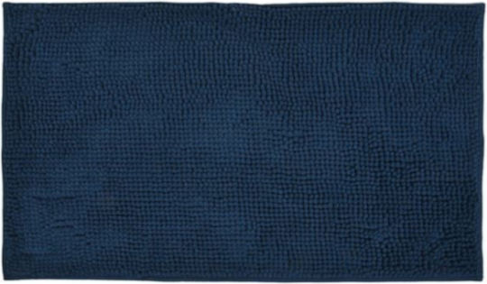 Πατάκι Μπάνιου Microfiber HT71990Y Μπλε 75x45εκ.