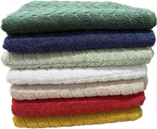 Bath Towel 70x140cm White Weight 560gr/m²