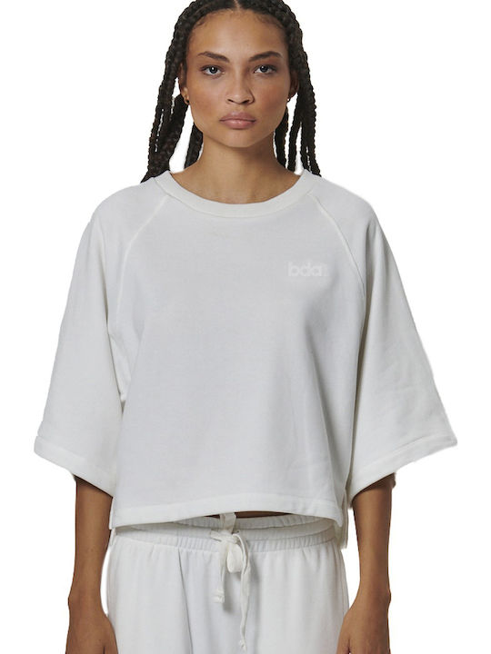 Women's Crop Top Cotton White