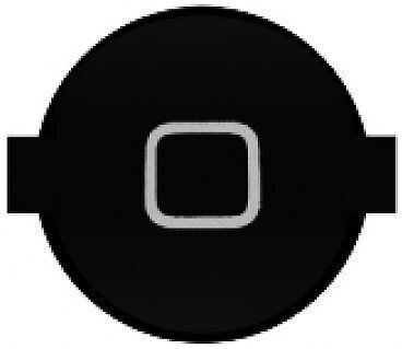 Butonul Acasă Home Button iPhone 4 Negru