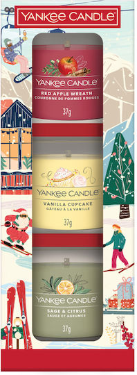 Yankee Candle Χριστоулгенски свещи и свещници Свещ 3бр