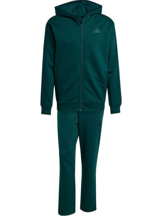 adidas Colorblock Tracksuit with Elastic Green JL8600