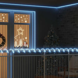 Christmas Light Tube Cold White Battery 2400 Li...