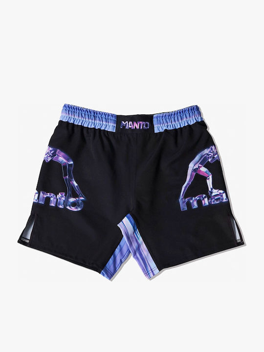 Manto MN-R918-BK Σορτσάκι MMA Μαύρο