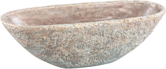 Ptmd Hayle Саксия Бетон Сив 64x24x21εκ.