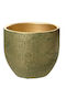 Kaemingk Саксия Керамика Зелен 16x16x14εκ.