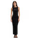 Summer Maxi Evening Dress Black