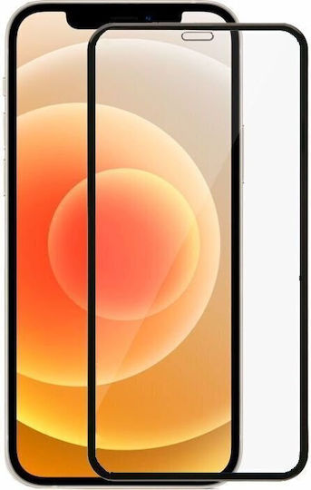 iLike Tempered Glass Μαύρο (iPhone 12 miniNokia 5.4)