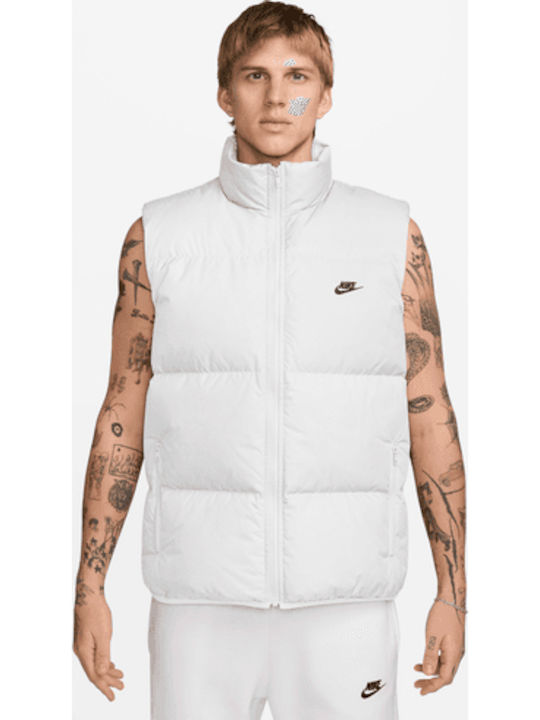 Nike Sleeveless Jacket White