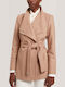 Wool Women's Camel Coat