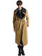 Femeie Beige Trenci