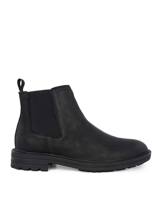 Renato Garini Leather Black Men's Boots