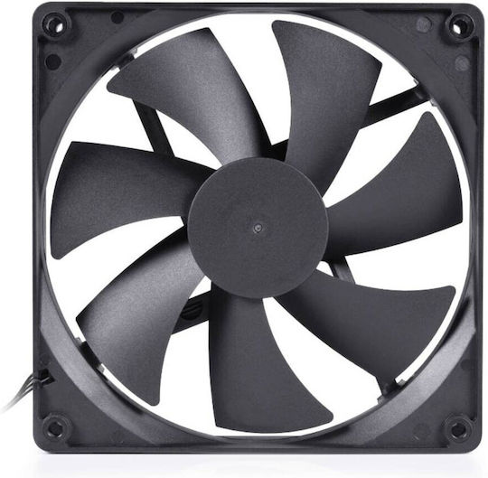 Alphacool Core Gehäuselüfter 140mm Ohne LEDs Beleuchtung und Verbindung 4-Pin PWM