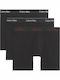 Herren Boxershorts Black, Chalk, Currie 3Packung