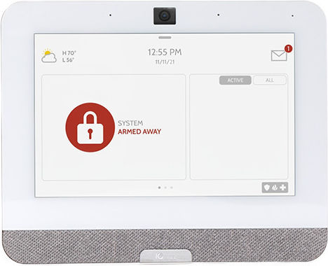 Iq4 Control Panel Wi-fi Lte 128 Zones Powerg Z-wave 7' Screen Dsc Iqp43ab