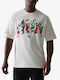 New Era Tricou Bărbați Squid Game Alb Deschis 60767031