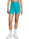 Techfit Training Damen Leggings Shorts mit Formendefinition Hohe Taille Türkis