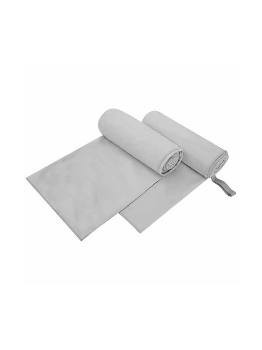 vidaXL Gray Gym Towel 200x100cm
