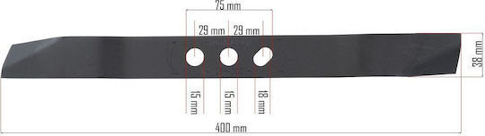 Blade Lawn Mower Powermat Pm-kss-5s-no