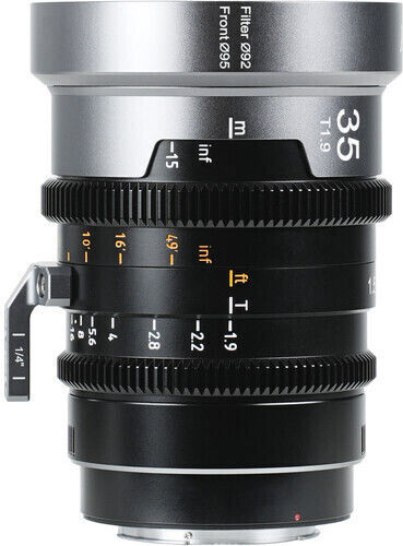 Sigma Voller Rahmen Kameraobjektiv IronStar 35mm T1.9 Anamorphic 1.5x Festbrennweite für Arri PL Mount Black