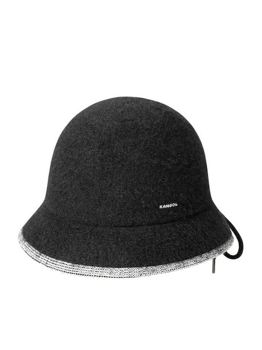 Kangol Fabric Hat Black