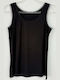 Women's Sleeveless T-Shirt Black