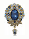 Pinets Pin aus Gold Gelb