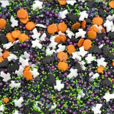Sprinklicious Γυαλιστερό Halloween Τρομακτικομίξ 80γρ E171 Free