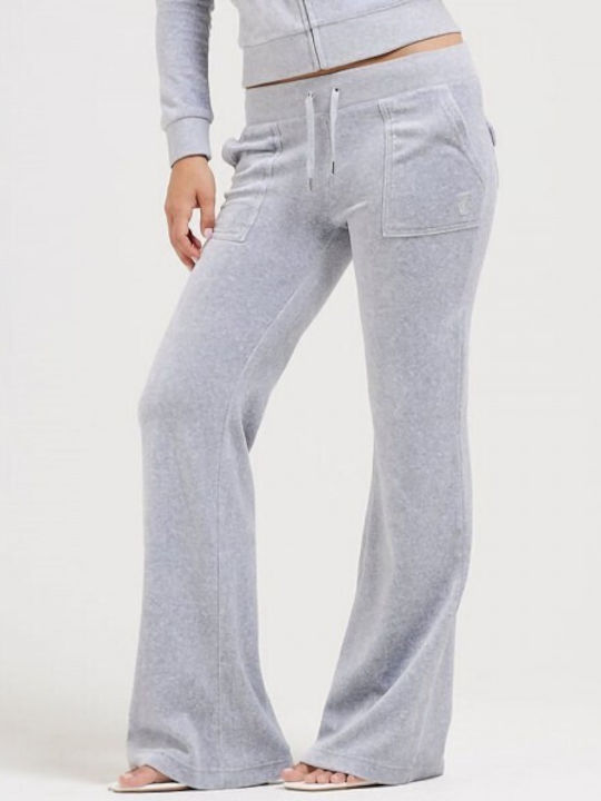 Damen Stoff Hose Silver Marl