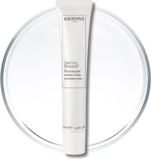 Dermobooster Noctazyme Enhancing Light Ενυδατική Κρέμα Προσώπου Νυκτός με Νιασιναμίδη & Προβιοτικά 50ml