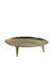 Atmosphera Dekorative Platte Gold 1Stück 40x58x16cm