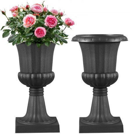 Vevor Planter Box Plastic Black Vevor Planter Box Plastic Black