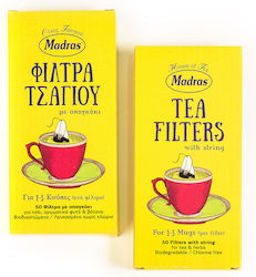 Madras 50 Φίλτρα Τσαγιού Χάρτινα
