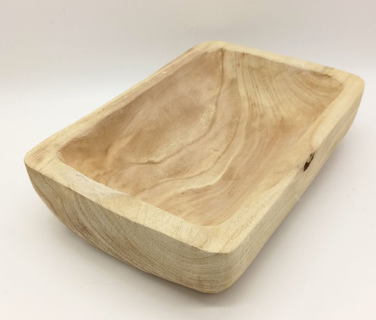 Natural Home Декоративна купа Дърво Кафяв 33.5x22x8.5см 1бр