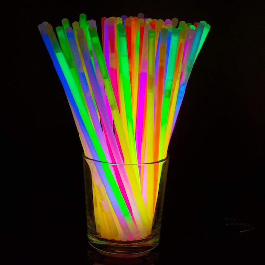 Set 50 Glow-in--dark Bracelets Zola 20 Cm Length Multicolored
