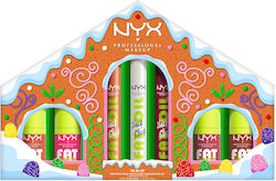 NYX Professional Makeup Gingerbaddie Land Σετ Μακιγιάζ για τα Χείλη 7τμχ NYX Professional Makeup Gingerbaddie Land Σετ Μακιγιάζ για τα Χείλη 7τμχ