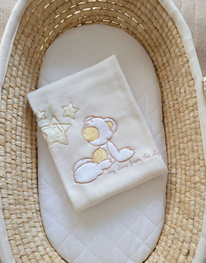 My Sweet Baby Blanket Fleece Beige