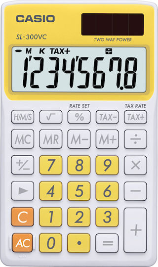 Casio Taschenrechner 8 Ziffern 1Stück