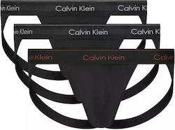 Calvin Klein Мъжки секси джокстрап Черен
