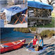 Waterproof Tarpaulin 5x4m. Blue