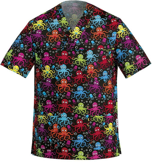 Egochef Unisex Multicolour Cotton Medical Blouse