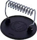 Victoria 32081 Grill Press for Barbecue from Cast Iron