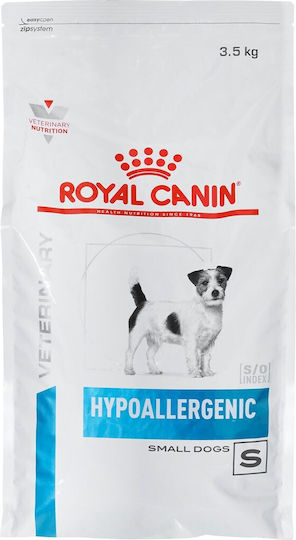 Hypoallergenic 3.5kg Dry Food Gluten-Free for Adult Small Breed Dogs with Meat and Rice
