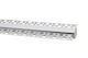 LED Strip Aluminum Profile Opal Cover Recessed Trimless 30-154009 Adeleq