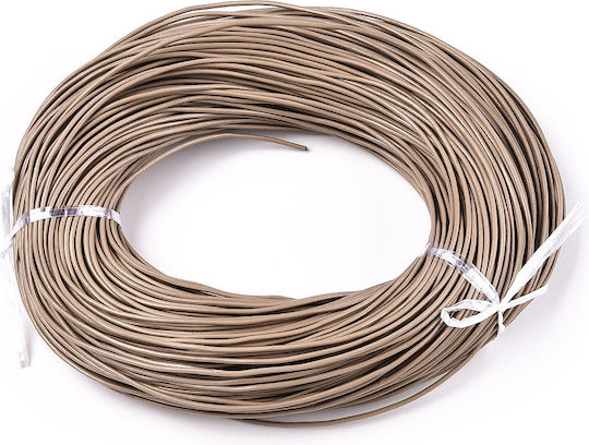 Leather Laces 1.5mm Camel 10 Meters