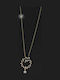 14K Gold Necklace Zircon New