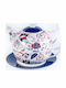 Madras One Person Teapot Porcelain White 600ml