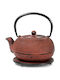 Madras Teapot Cast Iron Red 695ml