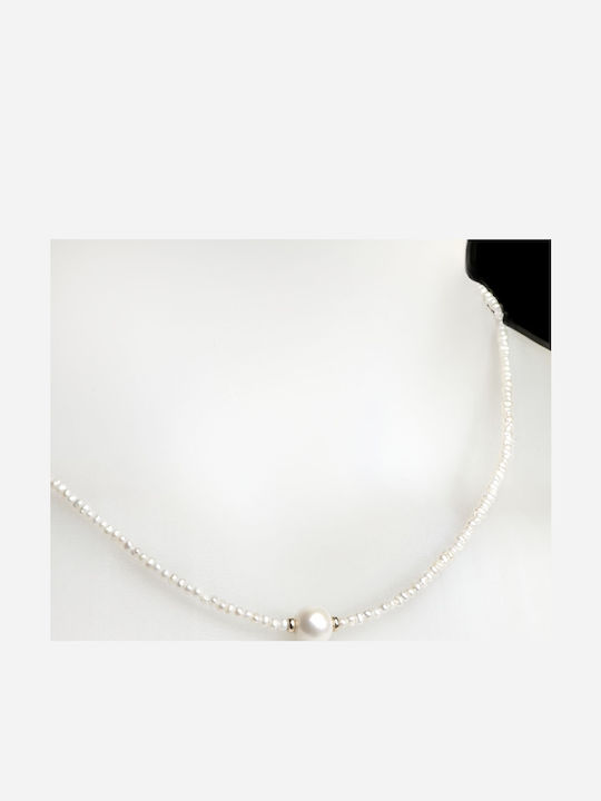 Tasoulis Jewellery Collection from Gold 14K with Pearls